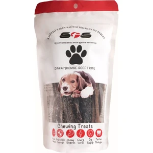 SFS Doğal Kurutulmuş Köpek Ödülü Dana İşkembe 100 g