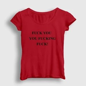 Kadın Kırmızı Fyou V2 Shameless T-Shirt