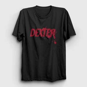 Unisex Siyah Logo Dexter T-Shirt