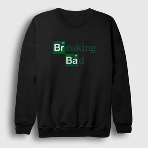 Unisex Siyah Logo Breaking Bad Sweatshirt