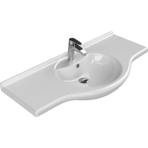 Cerastyle Turkuaz Nil Etajerli Lavabo 105*50  cm
