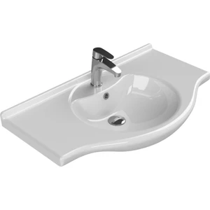 Cerastyle Turkuaz Nil Etajerli Lavabo 85*50  cm