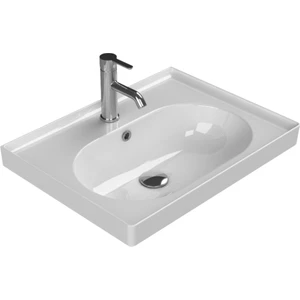 Cerastyle Turkuaz Arya Etajerli Lavabo 60*45  cm
