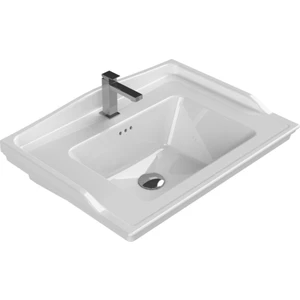 Cerastyle Turkuaz Kapadokya Etajerli Lavabo 65*48  cm