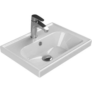 Cerastyle Turkuaz Frame Etajerli Lavabo 50*38  cm