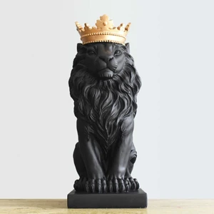 Babel Home Aslan Kral Biblo Siyah 36 cm