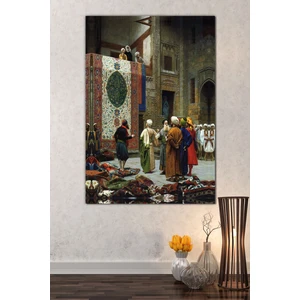 Tarihi Halı Mağazası, Dekoratif Kanvas Tablo, Kafe ve Bürolar Içi Uygun