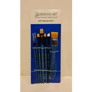 Cenova Art Cenova Karma Zeminli Fırça Set  7'li