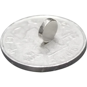 TR Magnet 6 x 1,5 mm Çap: 6 mm Kalınlık : 1,5 mm Yuvarlak Neodyum Mıknatıs