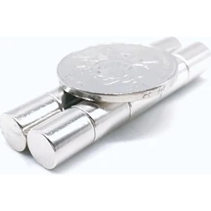 TR Magnet 8 x 10 mm Çap: 8 Mm, Kalınlık : 10 mm Yuvarlak Neodyum Mıknatıs