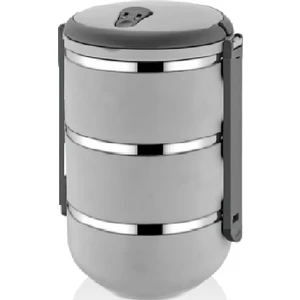 2.5 Litre 3'lü Sefer Tası - Yemek Termosu