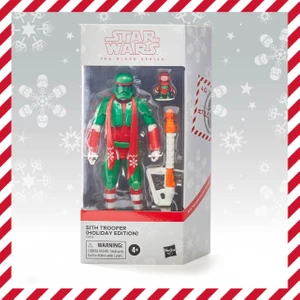 Star Wars The Black Series Sith Trooper Holiday Edition Exclusive
