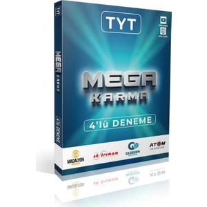 Gezegen Yayıncılık Mega Karma 4'lü TYT Deneme Sınavı