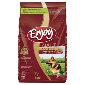 Kuzu Etli ve Pirinçli 3 kg Yetişkin Kuru Köpek Maması