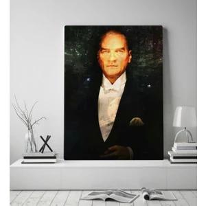 Gift Atatürk Tasarımlı Kanvas Tablo-31 70X100CM