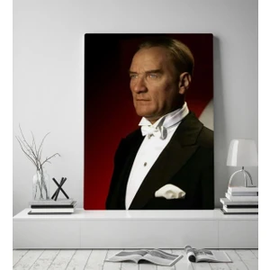 Gift Atatürk Tasarımlı Kanvas Tablo-38 70X100CM