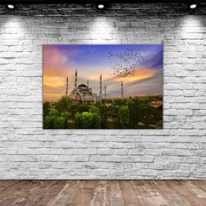 Gift Sultan Ahmet Camii Kanvas Tablo-1 70X100CM
