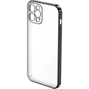 Case 4U Apple iPhone 12 Pro Benks Matte Electroplated TPU Case Siyah