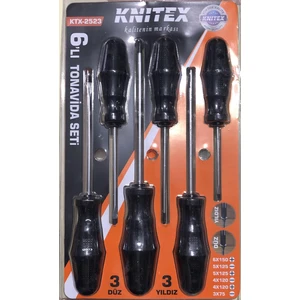 Knıtex 6'lı Tornavida Seti