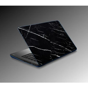 Kt Grup Çıkarılabilir Notebook Laptop Sticker Kaplama Siyah Mermer