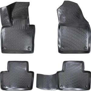 Volvo XC90 2016+  3D Havuzlu Paspas Siyah