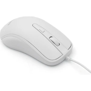 M214 Beyaz 1600 DPI Optik Kablolu Mouse