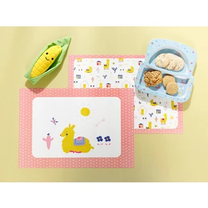 English Home Lama Polipropilen 4'lü Amerikan Servis 42 x 29 cm Pembe