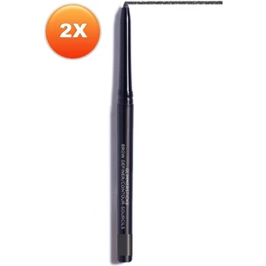 Glimmersticks Açılıp Kapanabilen Kaş Kalemi Soft Black Ikili Set