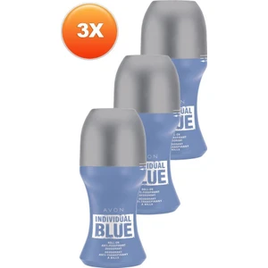 Individual Blue Erkek Roll On 50 Ml. 3Lü Set