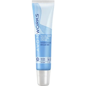 Works Aloe Vera Özlü Hassas Ciltler İçin Yüz Tüyü Alma Kremi 75 ml – Nazik ve Etkili Bakım Formülü