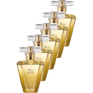 Rare Gold Kadın Parfüm Edp 50 Ml. Beşli Set