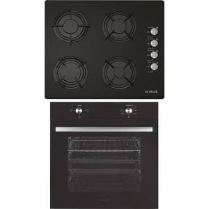 Yakamoz 2'li Ankastre Set Siyah (GLS640S-MFA604S)