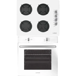 Akasya 2'li Beyaz Ankastre Set (GLS640 - MFA604)