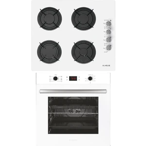 Sardunya 2'li Beyaz Ankastre Set (GLS640B-MFA627B)