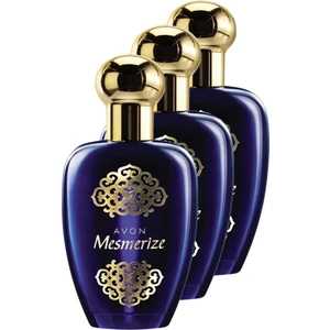 Oryantal Mesmerize Kadın Parfüm Edt 50 Ml. Üçlü Set