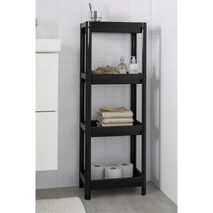 Banyo Rafı Mutfak Rafı Balkon Rafı Organizer Raf Dolap Gri