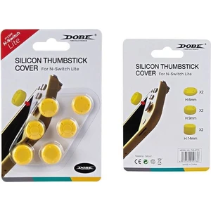 Nintendo Switch Lite Dobe 6 Lı Analog Koruyucu Sarı Renk