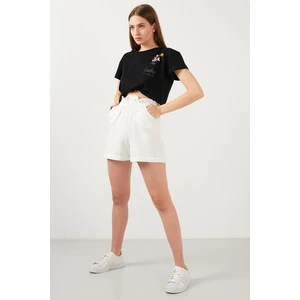 Beli Lastikli Cepli Short Kadın Short 5863880