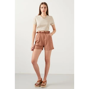 Beli Lastikli Cepli Short Kadın Short 5863880