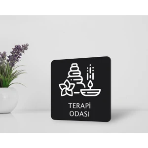 Gift Terapi Odası Kapı Yönlendirme Levhası