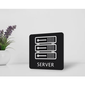 Gift Server Kapı Yönlendirme Levhası-1
