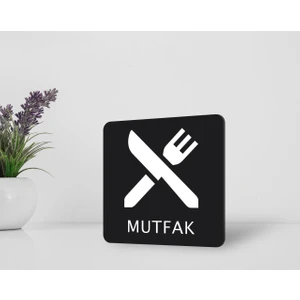 Gift Mutfak Kapı Yönlendirme Levhası-2