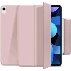 360 Derece Döner Uyku Modlu Kalem Bölmeli Manyetik iPad Air 4. Nesil Smart Kılıf