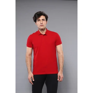 Erkek Polo Yaka Slim Fit  düz Tişört