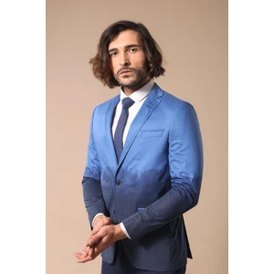 Erkek Pamuk Gazi Dikişli Slim Fit Ceket