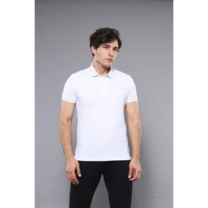 Erkek Polo Yaka Slim Fit  düz Tişört