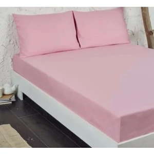 Zambak Tekstil Çift Kişilik 180 x 200 Lastikli Çarşaf Seti %100 Pamuklu