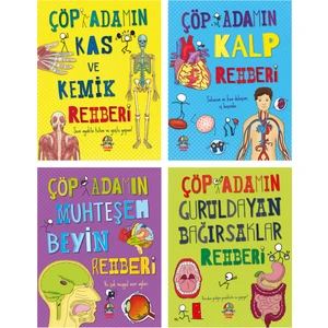 Çöp Adamın Rehberi Serisi / 8 + Yaş / 4 Kitap / Set / Yağmur Çocuk / Teleskop