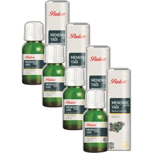 Menengiç (Bıttım-Çitlenbik) Yağı Soğuk Pres 20 ml 4 Lü