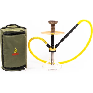 Armadillo 4 Çıkışlı Çantalı Nargile Seti